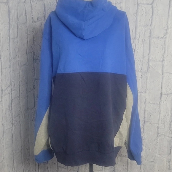 US POLO ASSN. Blue and Gray Zip Up Hoodie Jacket XL - Picture 7 of 9